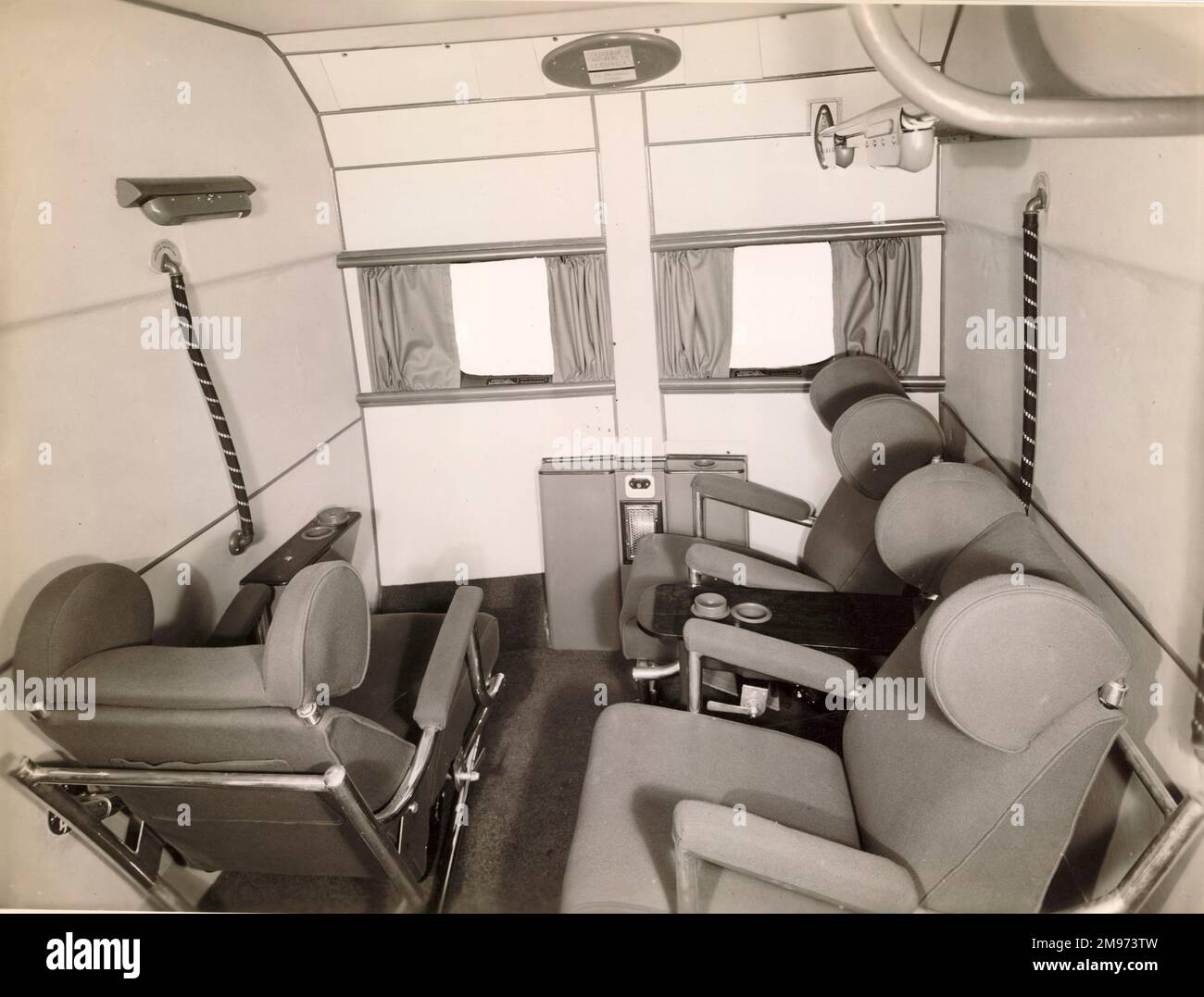 Lower deck cabin of a Short Sandringham Stock Photo Alamy