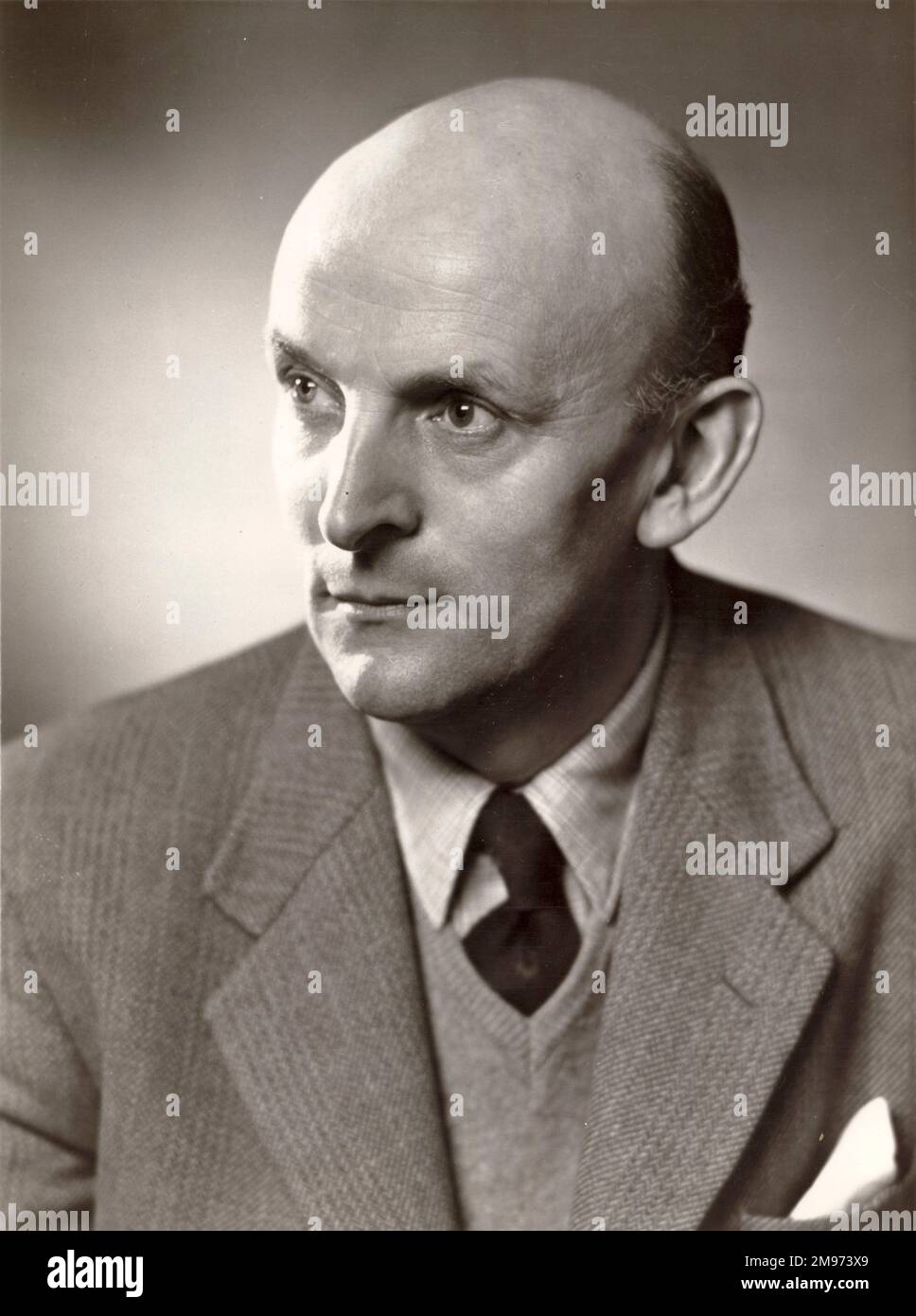 Sir George Edwards in 1957. Stock Photo