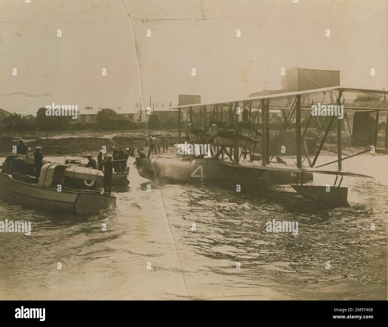 1919 flying boat hi-res stock photography and images - Alamy