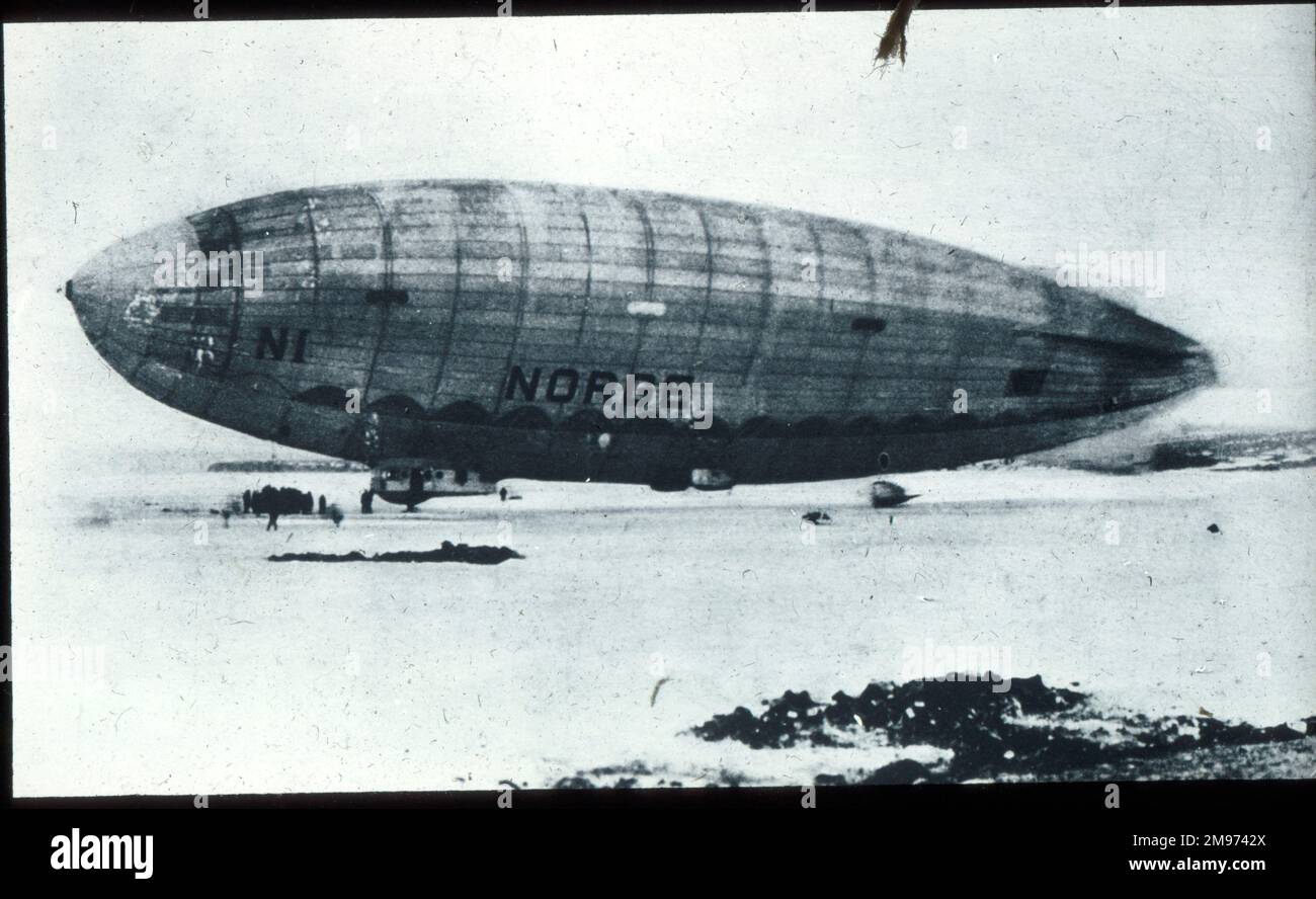 Umberto Nobile’s landing at Teller, Alaska Stock Photo Alamy