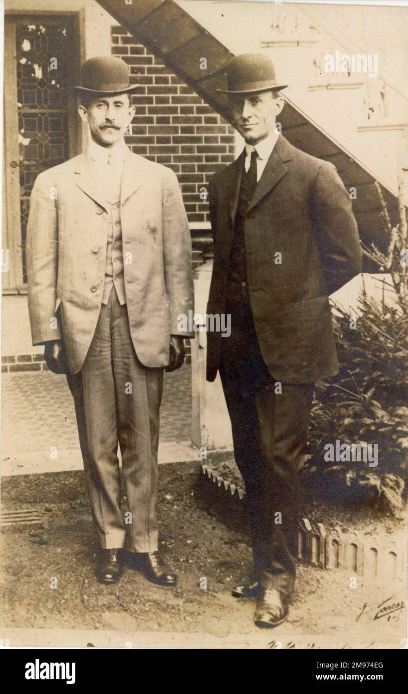 Orville and Wilbur Wright Stock Photo - Alamy