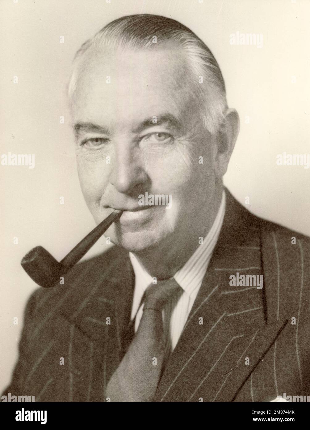 Thomas Octave Murdoch Sopwith, 1888-1989. Stock Photo