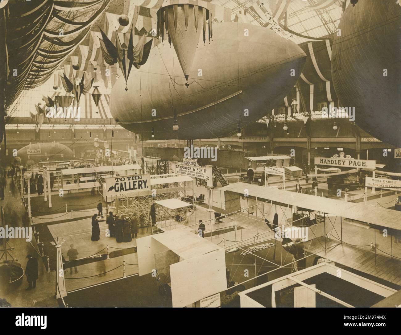 Olympia Aero and Motor Boat Exhibition, 11-19 March 1910. Stock Photo