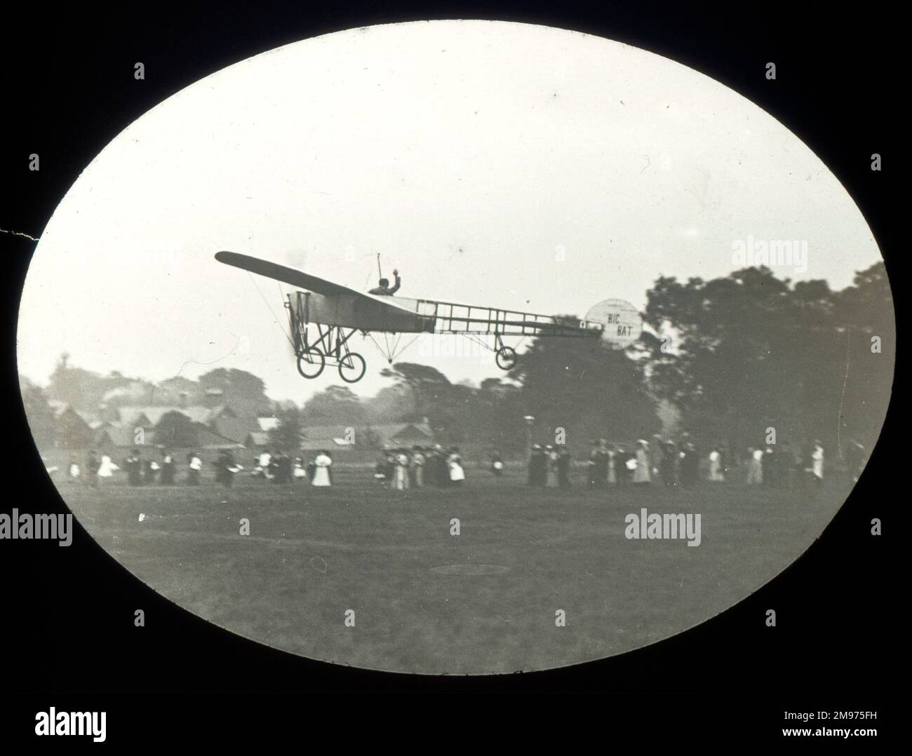 ‘Big Bat’, a two-seat Blériot monoplane. Stock Photo