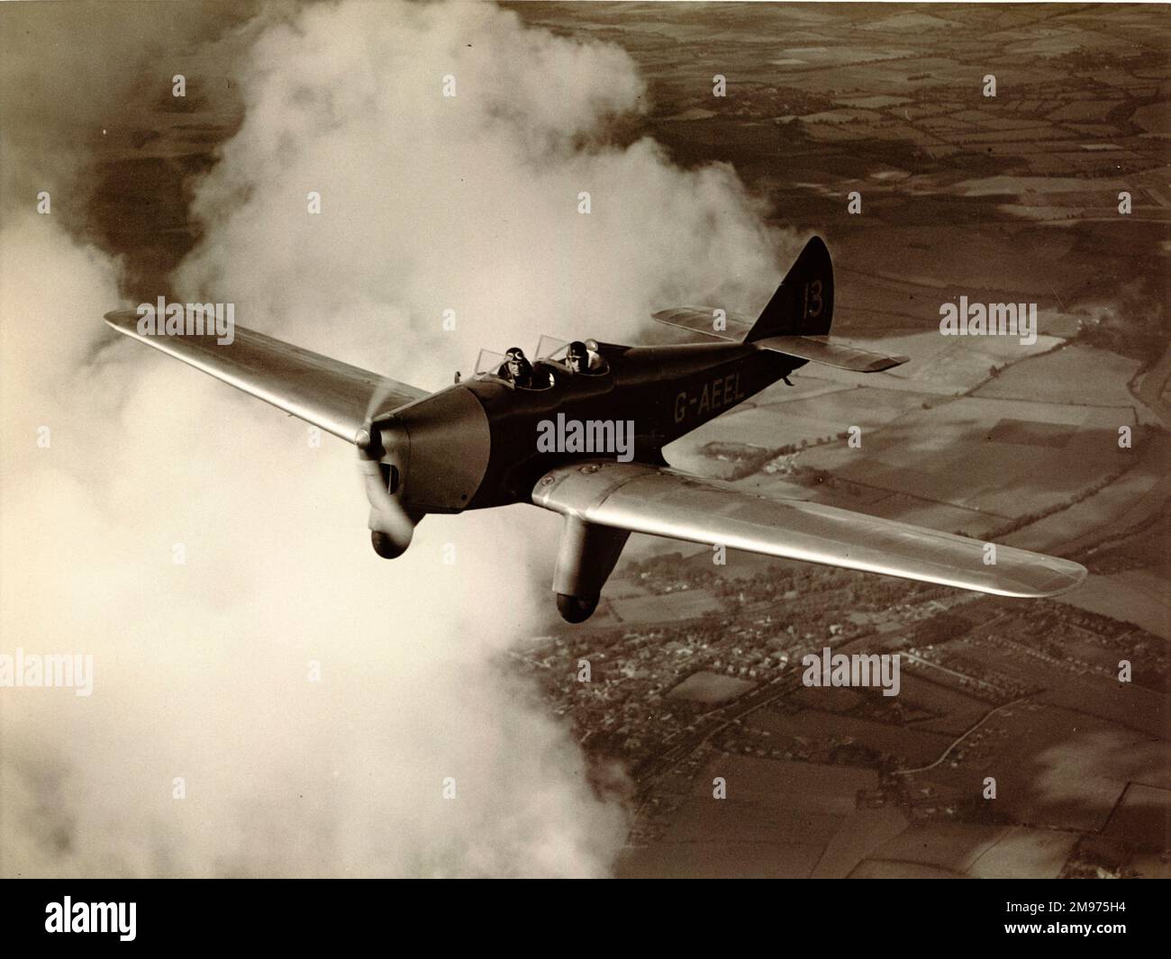 Miles M2X Hawk Trainer, GAEEL Stock Photo Alamy