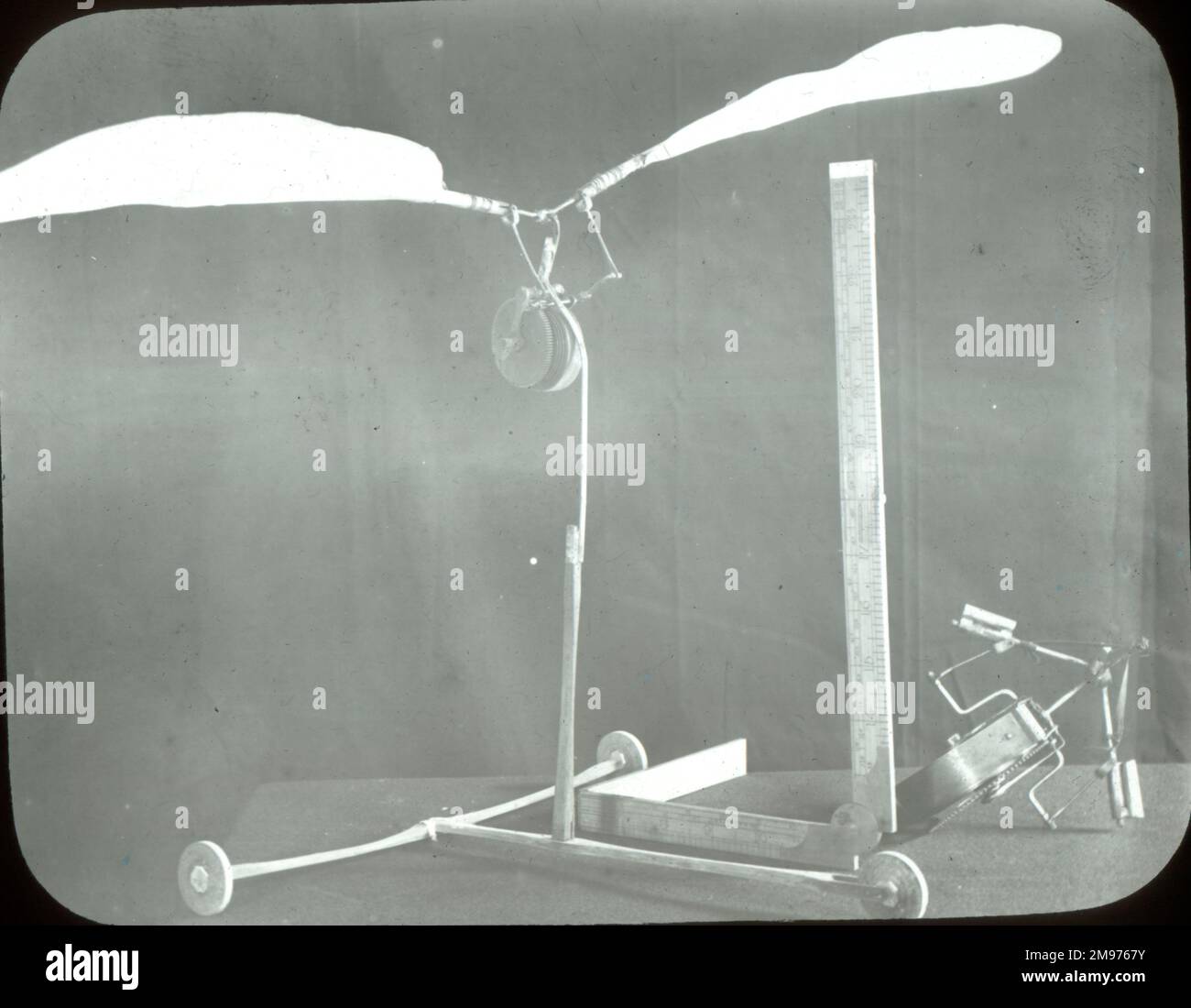 An excellent clockwork model. Hargrave Slide 9 Stock Photo - Alamy