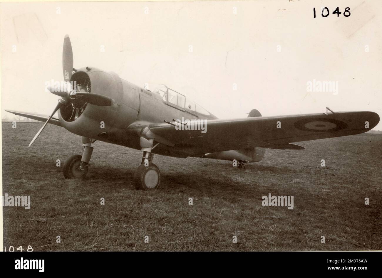 Curtiss Model 75 Mohawk, AR644. Stock Photo