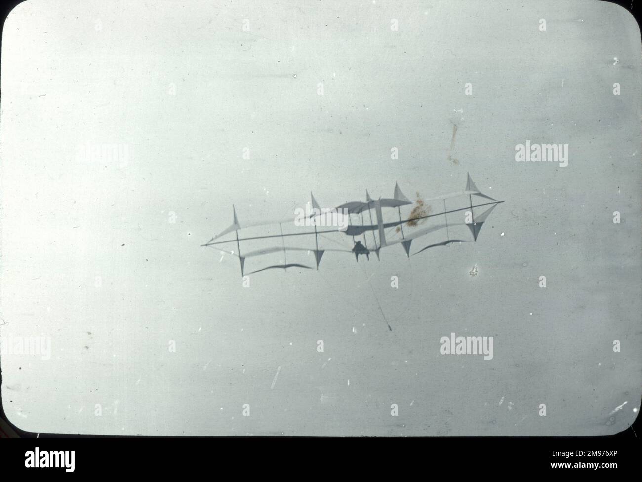 BadenPowell manlifting kite Stock Photo Alamy