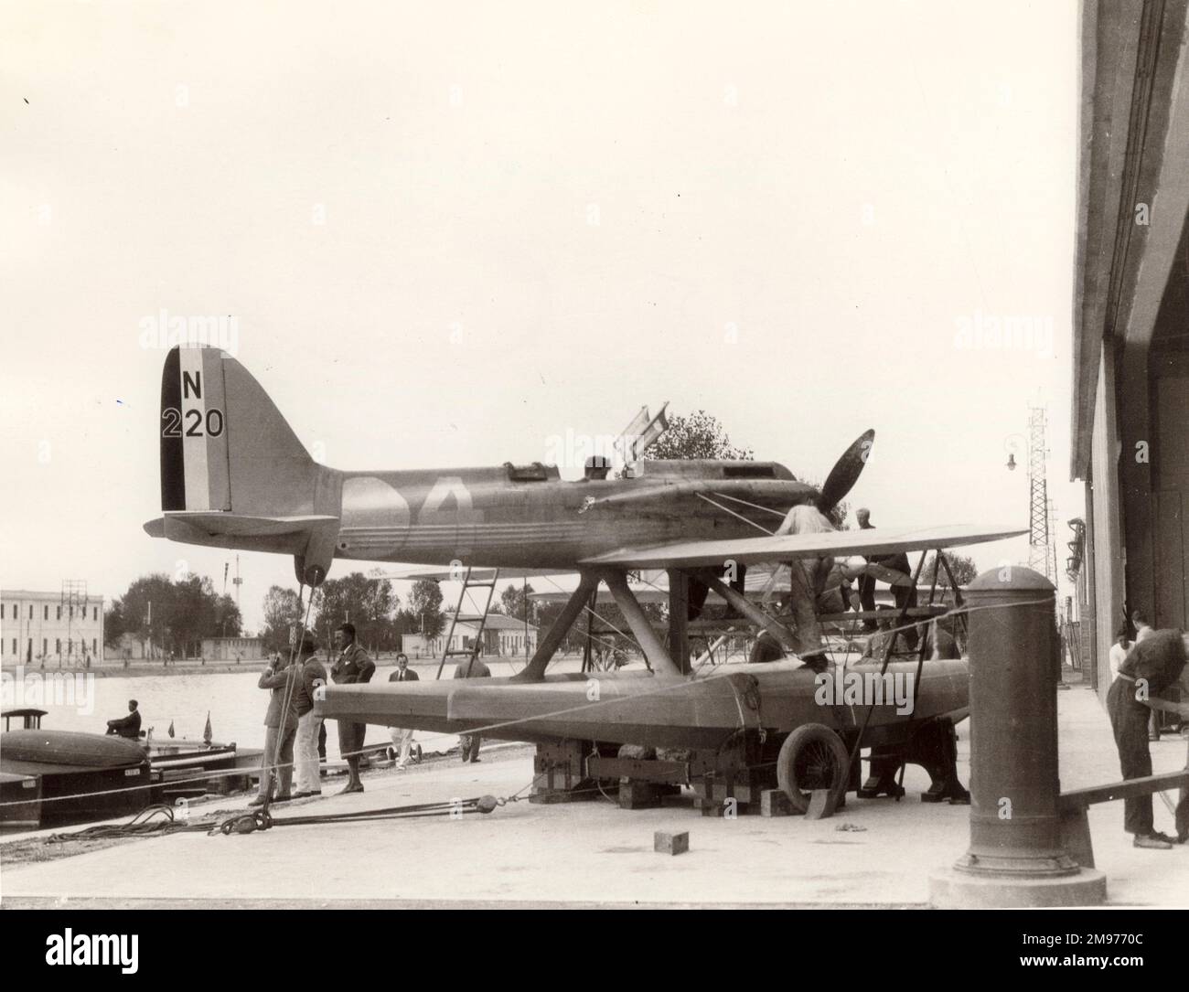 Supermarine S5, N220, at Venice in 1927 Stock Photo Alamy
