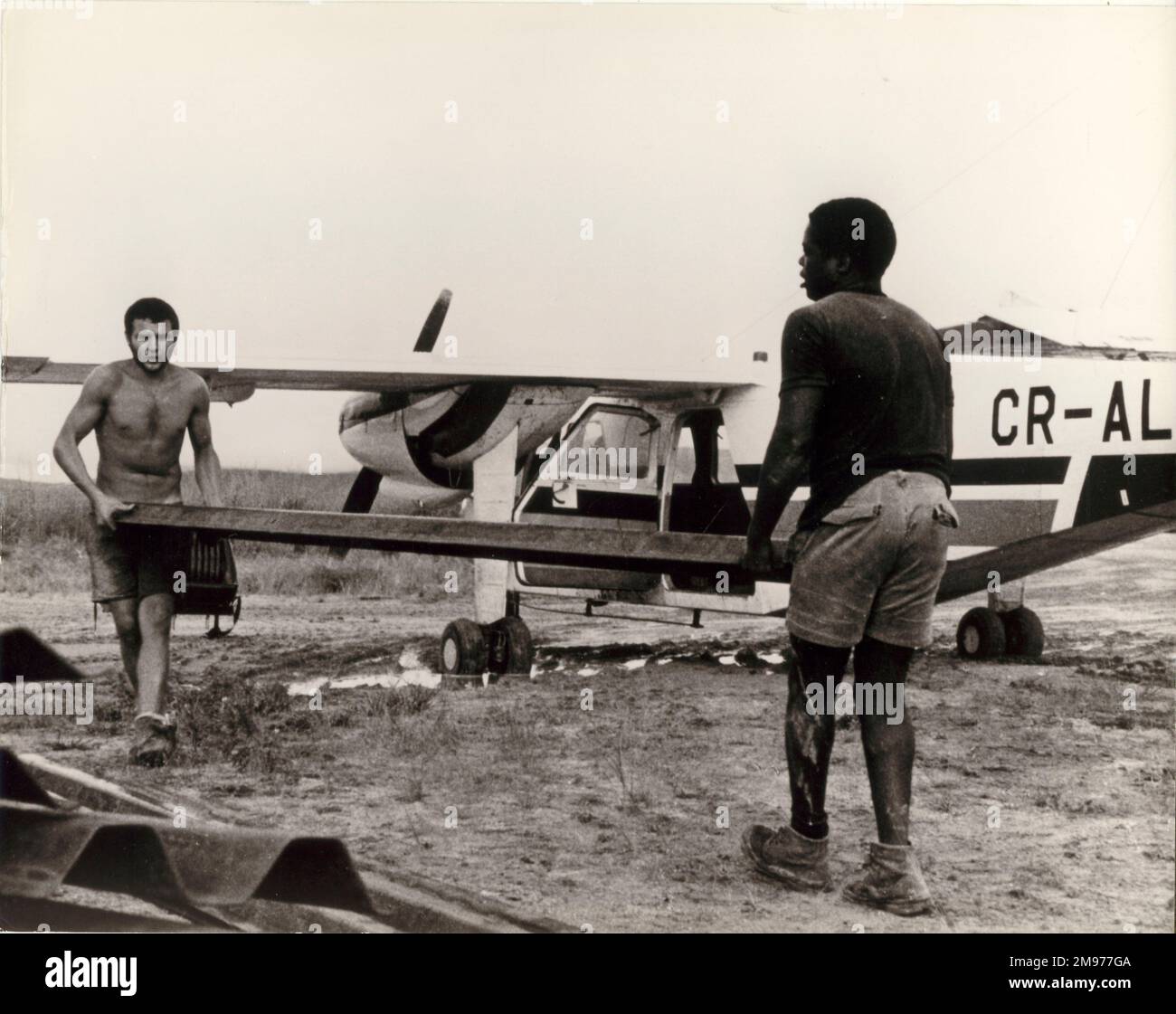 Britten-Norman BN2 Islander, CR-AL?. Stock Photo