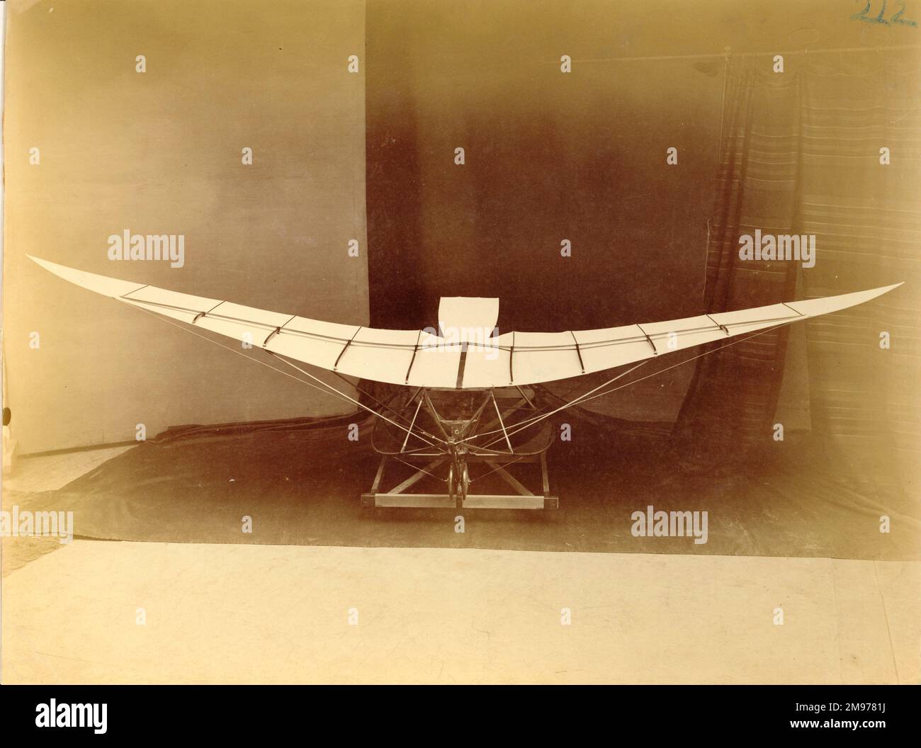 Major Moore Major R.F. Moore’s monoplane model Stock Photo - Alamy