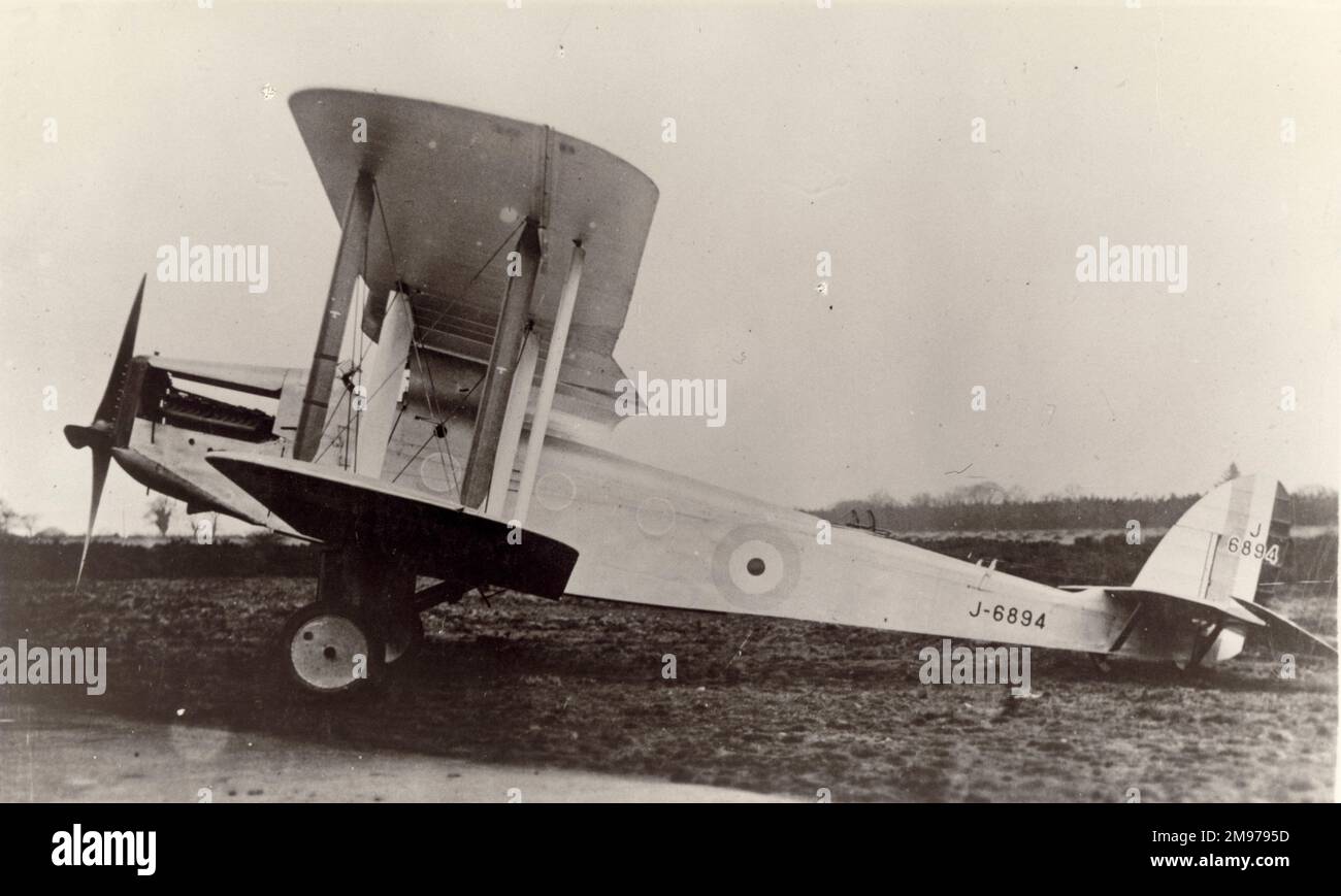 The first de Havilland DH27 Derby, J6894 Stock Photo Alamy