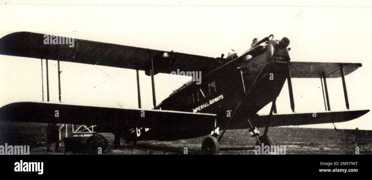 de Havilland DH34 of Imperial Airways Stock Photo Alamy