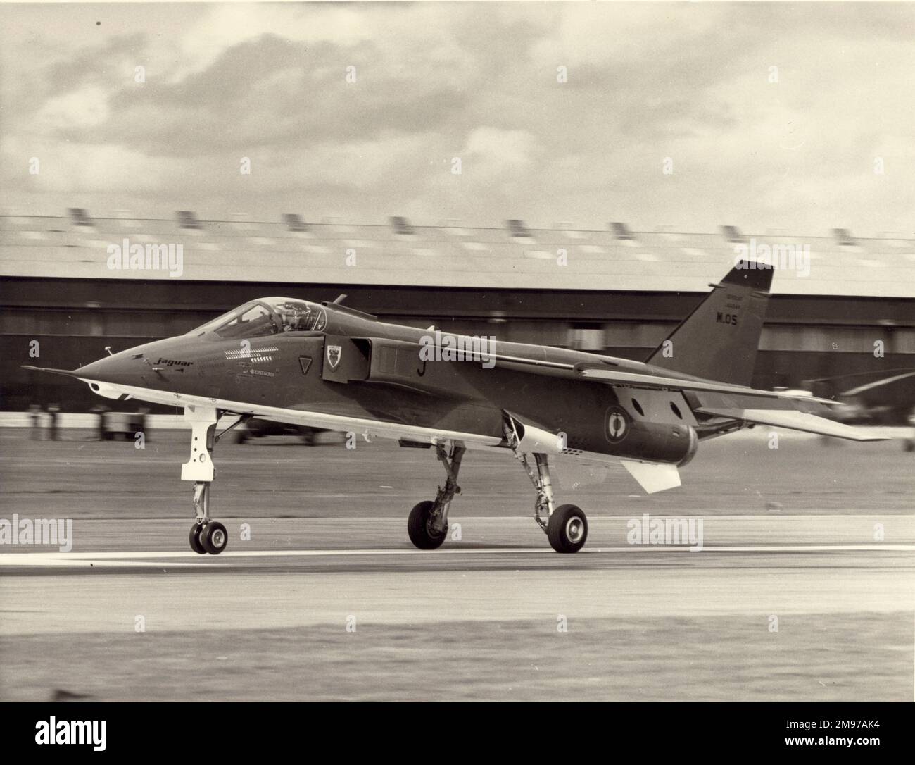 French Navy Jaguar prototype M-05. Stock Photo