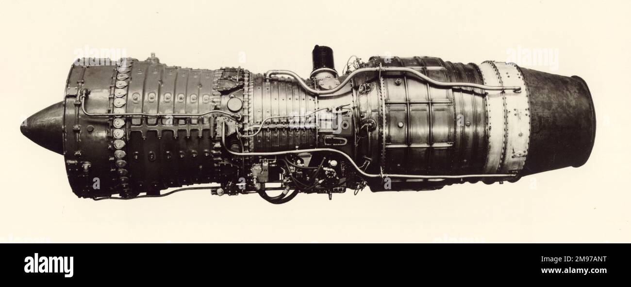 Bristol Olympus two-spool turbojet Stock Photo - Alamy