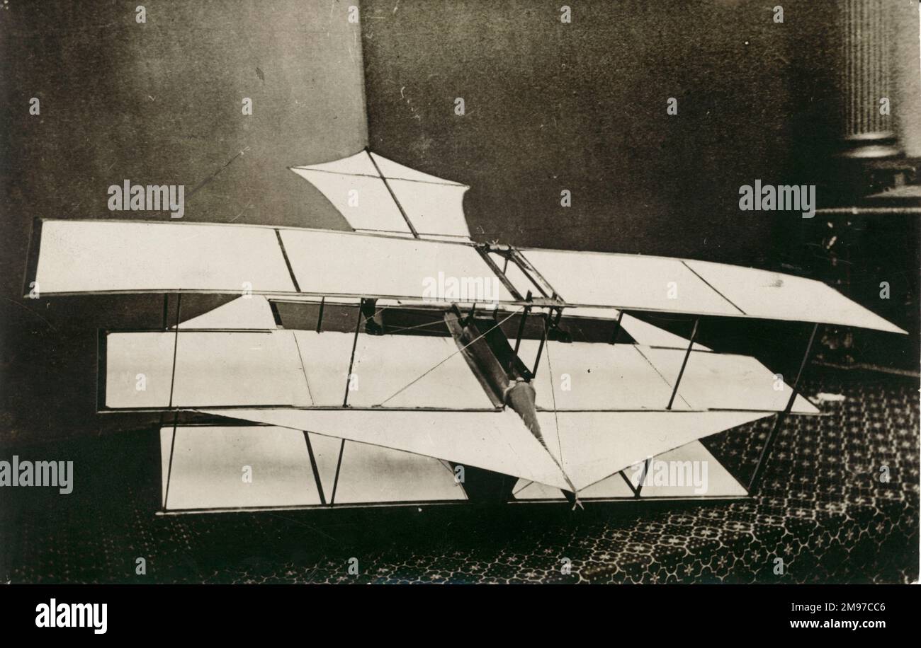 Stringfellow 1868 triplane model. Stock Photo