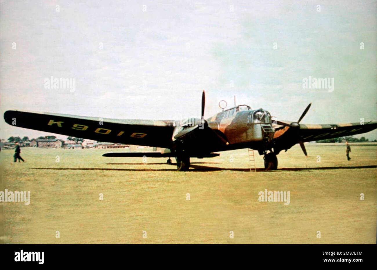 Armstrong Whitworth AW 38 Whitley of No 10 Sdn. Stock Photo