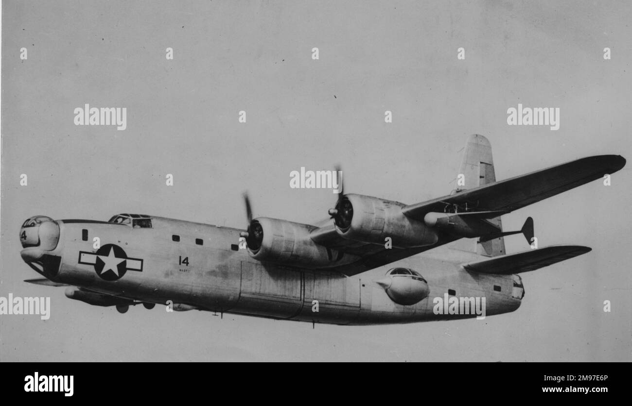 Bat & PB4Y-2 flying Stock Photo - Alamy