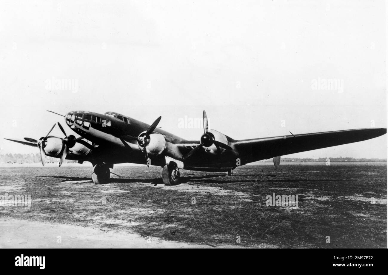 Bloch 162-The sole example of this French long ranged bomber first flew in June 1940, soon falling into German hands. Stock Photo