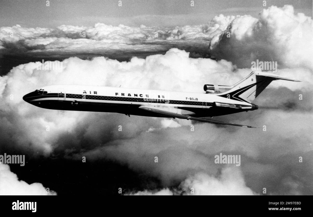 Boeing 727-200 - Air France. Stock Photo