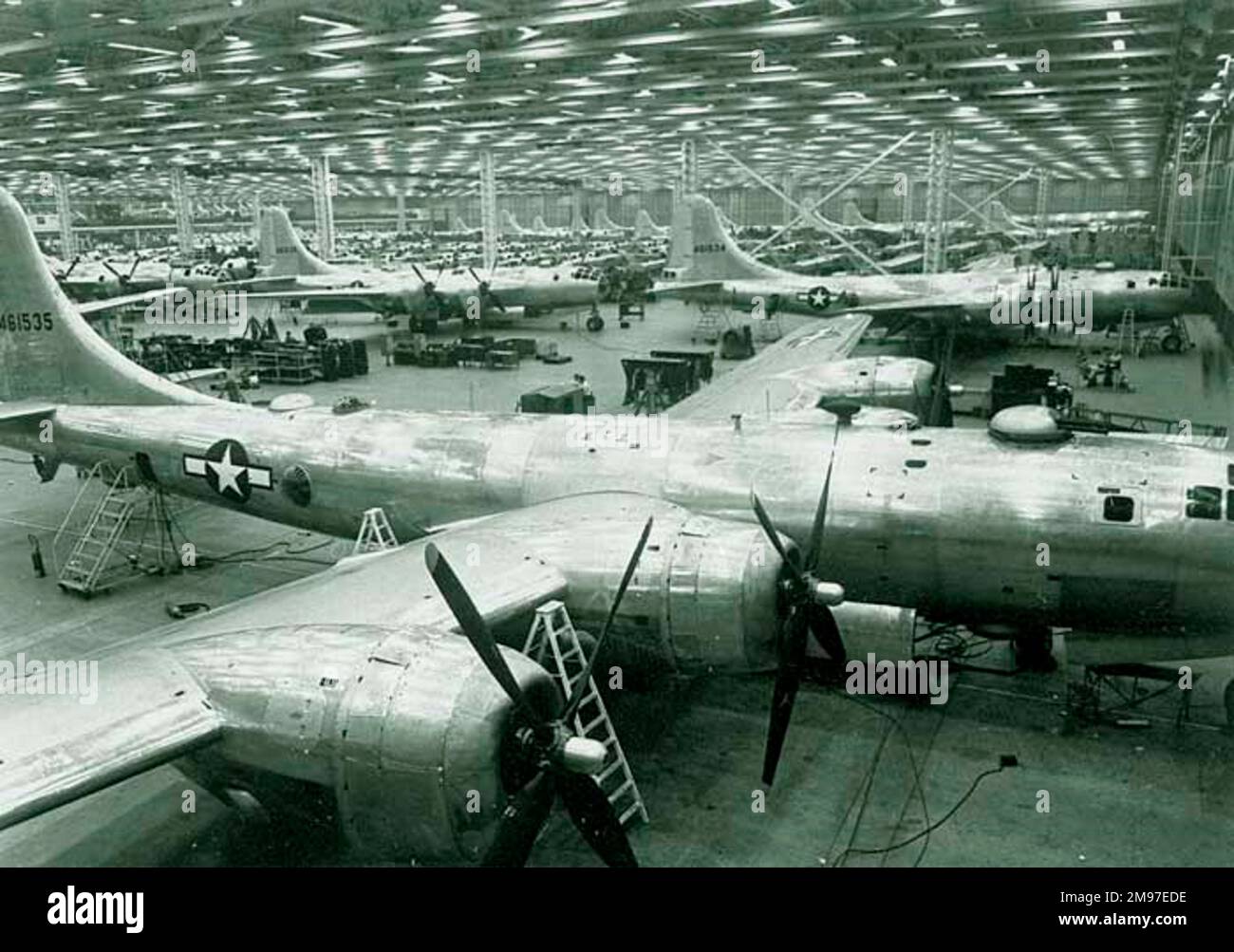 Boeing B29 production at Air Force Factory 56 or Boeing's Wichita Plant 1st Prod, 4461535 seen