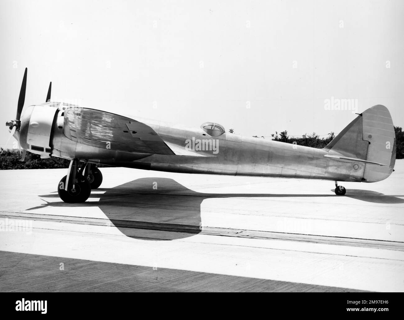 Bristol 142M Blenheim I as a light bomber modified from the original Type 142 'Britain First' that flew in April 1935. Stock Photo