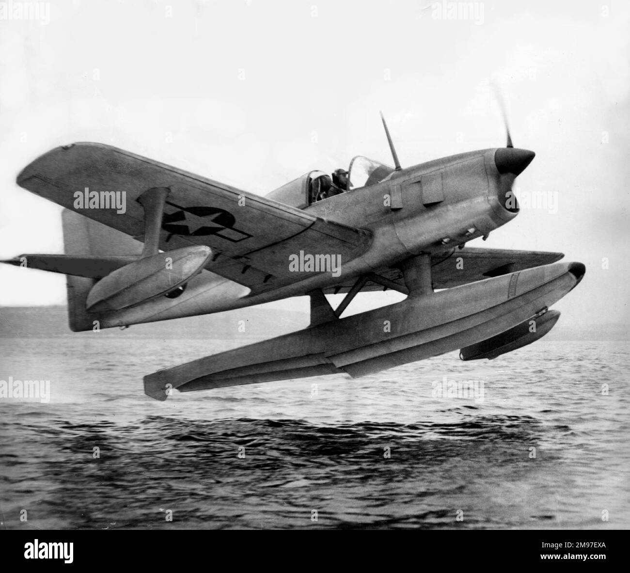 Edo XOSE-1 -another one-off scout meant to be carried and catapulted from warships that never made it into production. Stock Photo