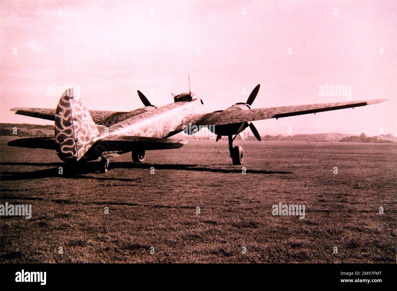 Junkers Ju 88A -Germany's standard light bomber throughout the war Its speed made it difficult to intercept. Stock Photo