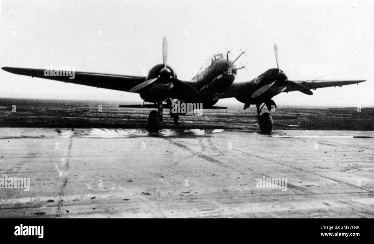 Junkers Ju 88G this Was On Of The Night Fighter Adaptions Stock Photo 