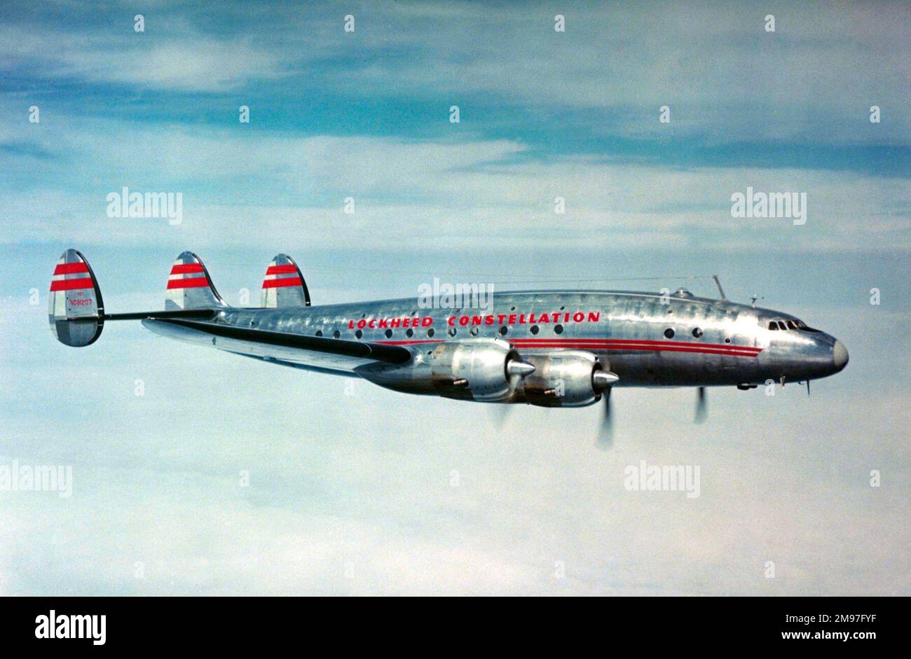 AVIATION AVION LOCKHEED Constellation Air Algérie 1958 EUR 2,50
