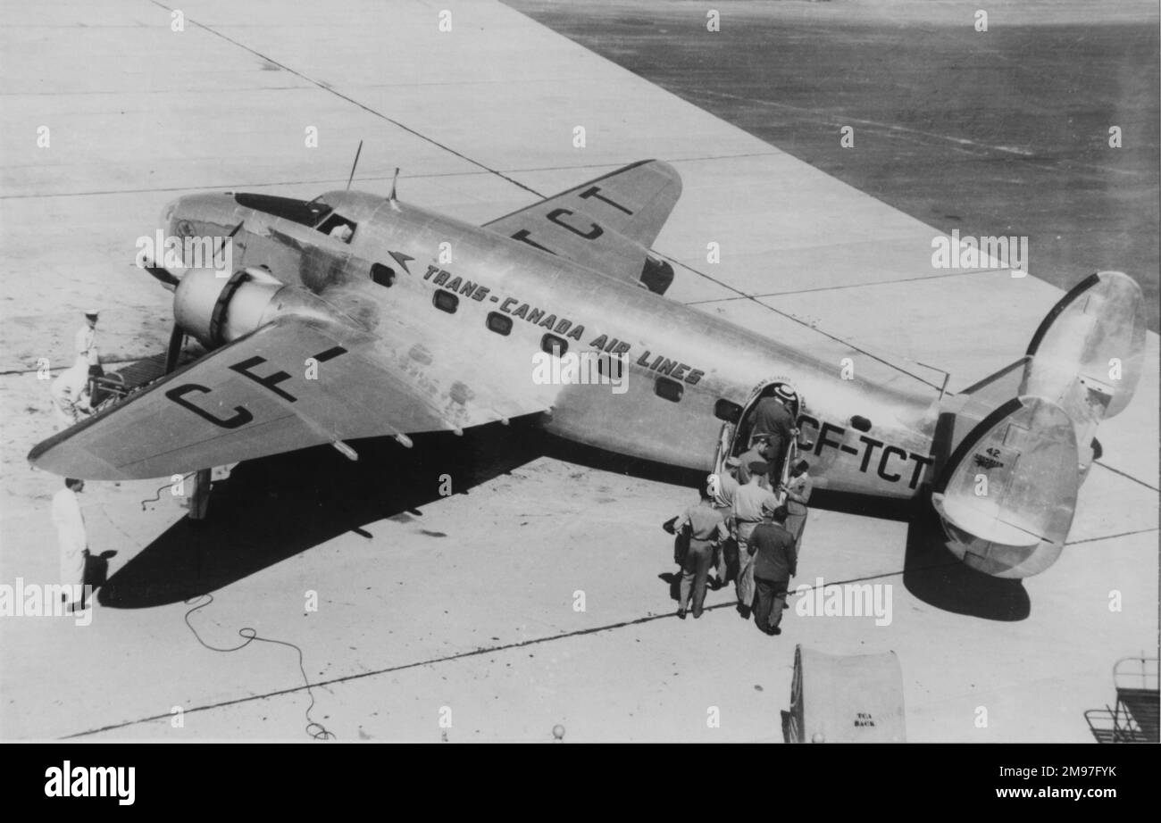 Lockheed L 14 Super Electra first flown 29 July 1937. carried 1822