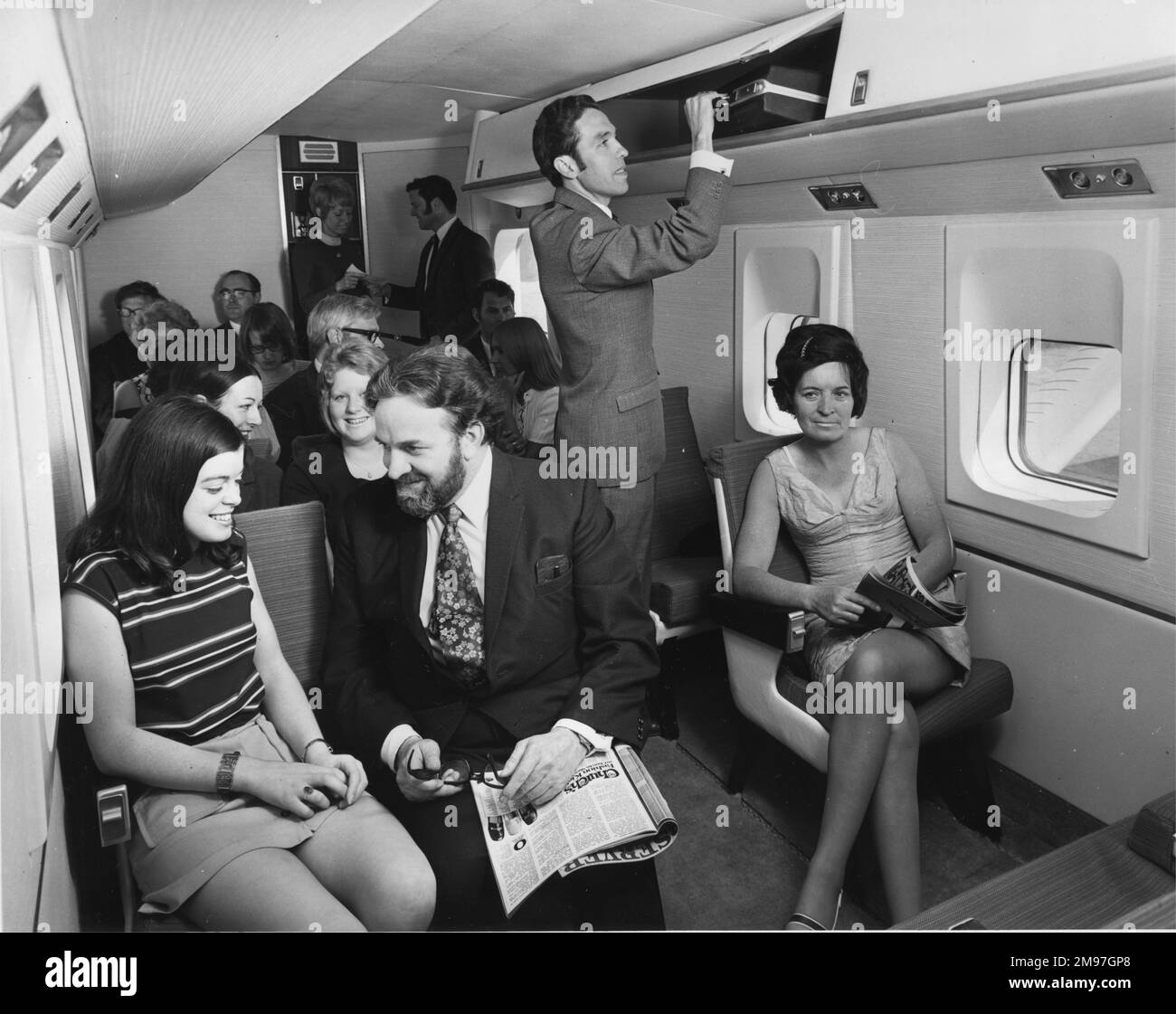 Interior planes Black and White Stock Photos & Images - Alamy