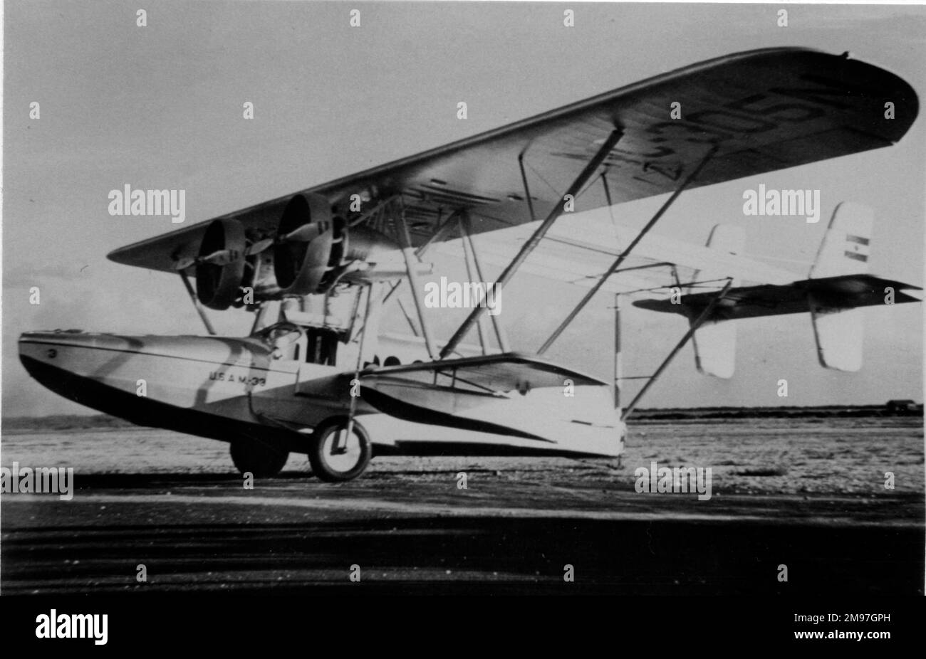 Sikorsky S-38 of Inter Island. Stock Photo