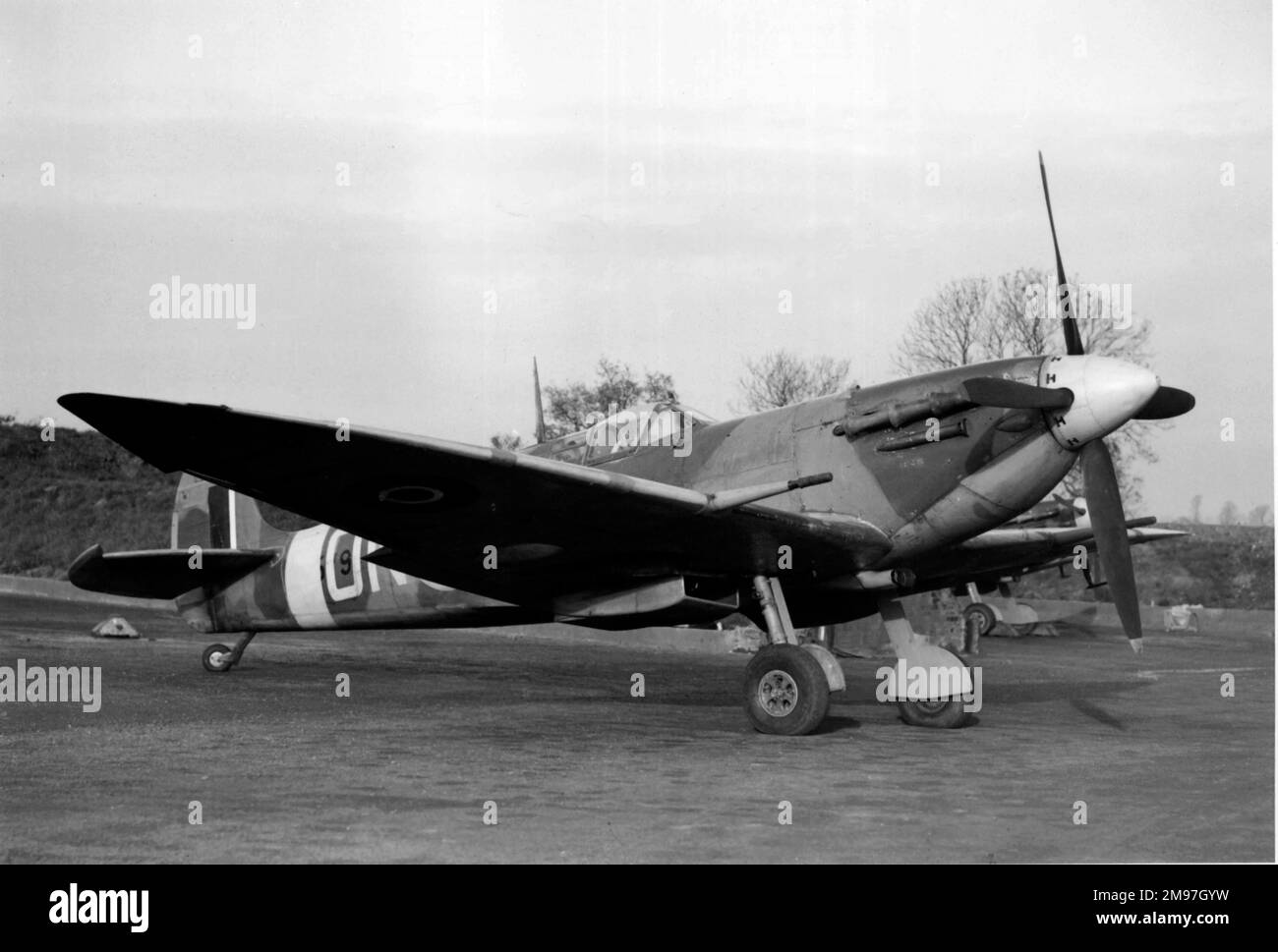 Supermarine Spitfire HF VI of No124 Sdn. Stock Photo