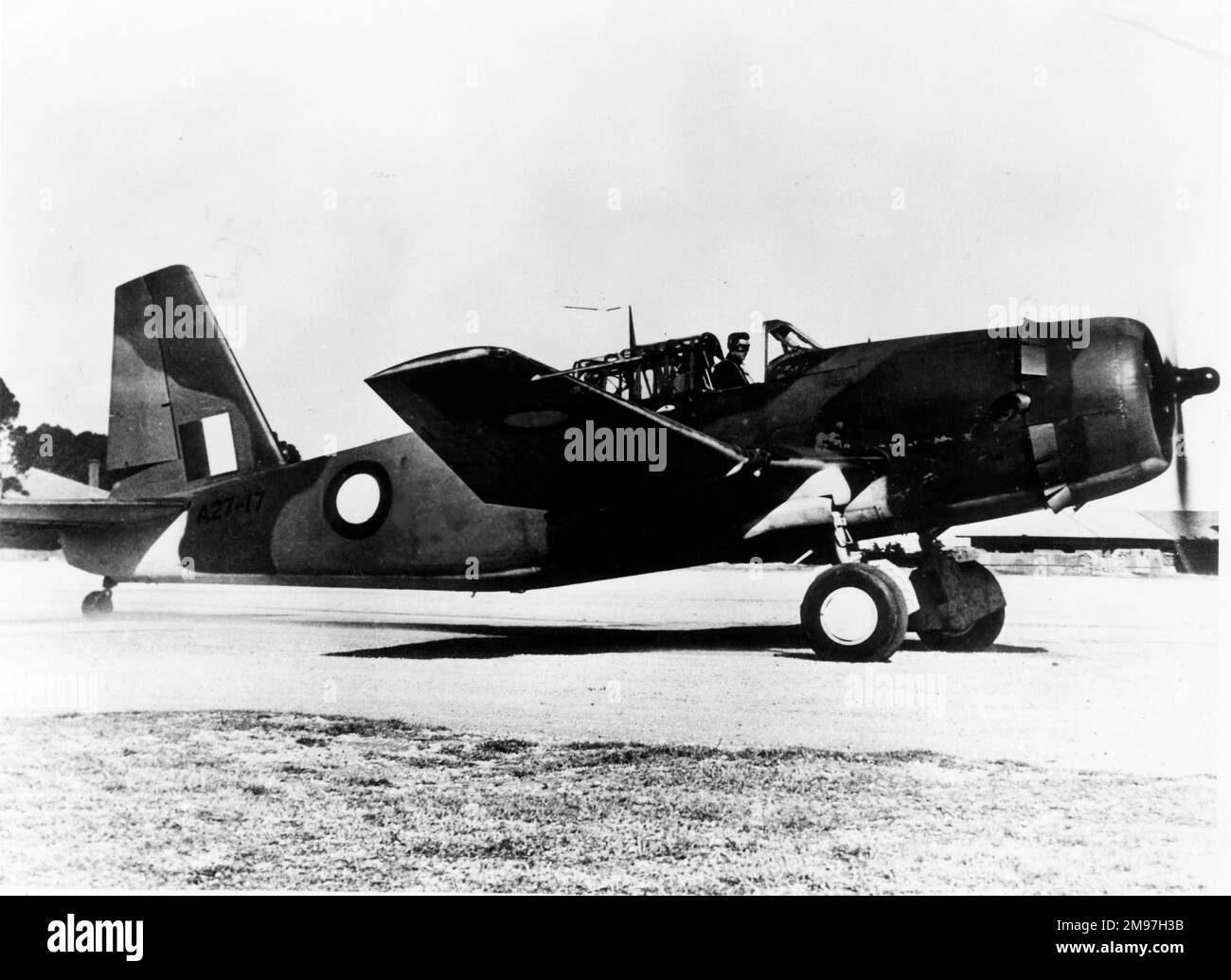 Vultee Model 72 Vengeance IA -this one operating with the Australian forces in the Pacific. Stock Photo