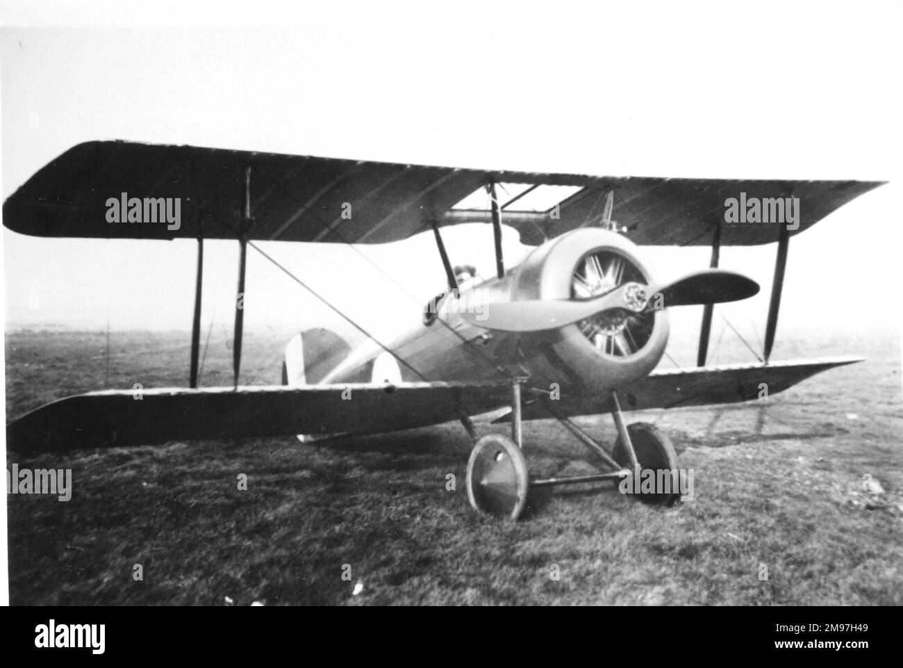 Vickers FB19 Mk II, a compact single seat fighter introduced in June 1917. Stock Photo