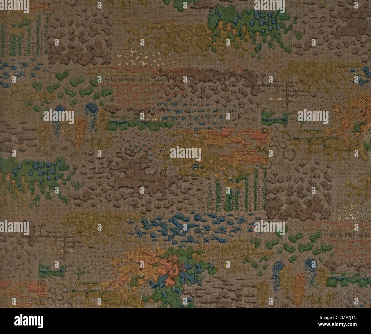 Mottled design in an SMB wallpaper sample book Stock Photo - Alamy