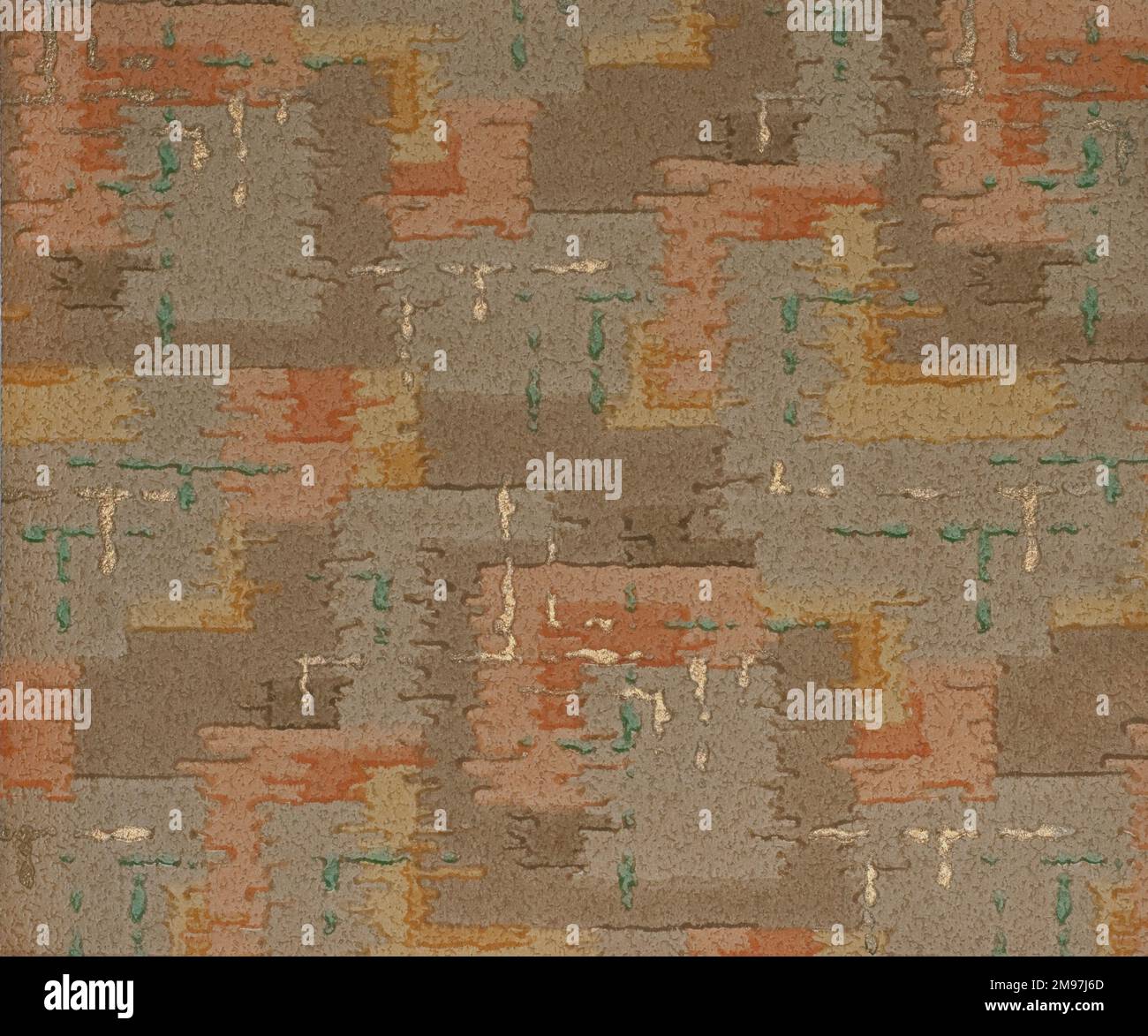 Mottled design in an SMB wallpaper sample book Stock Photo - Alamy