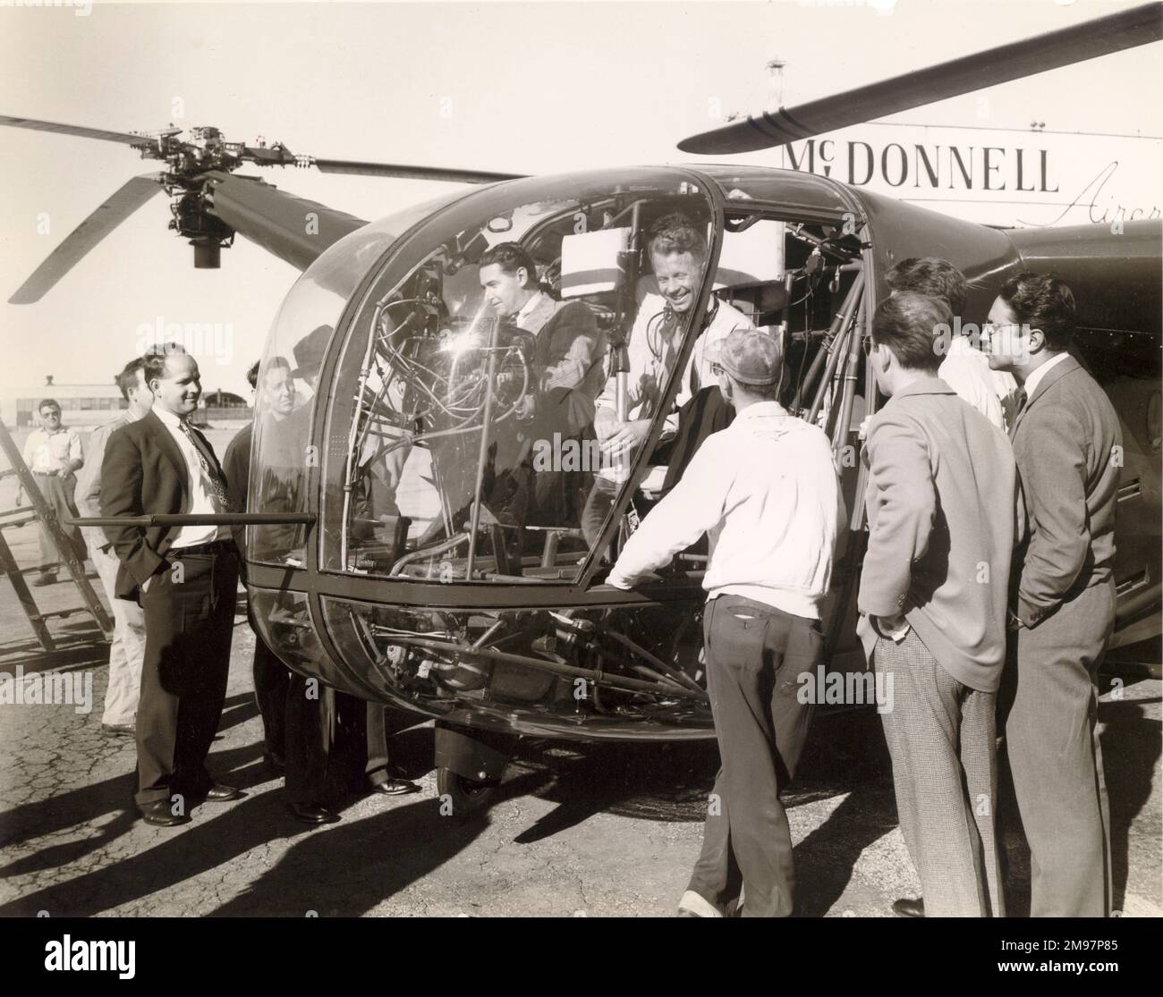 McDonnell XHJH-1 Whirlaway, 24 October 1946. Stock Photo