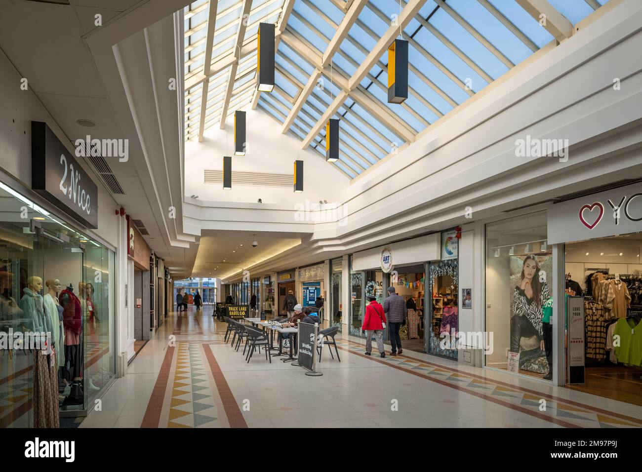 Chelmsford City Centre Stock Photo Alamy