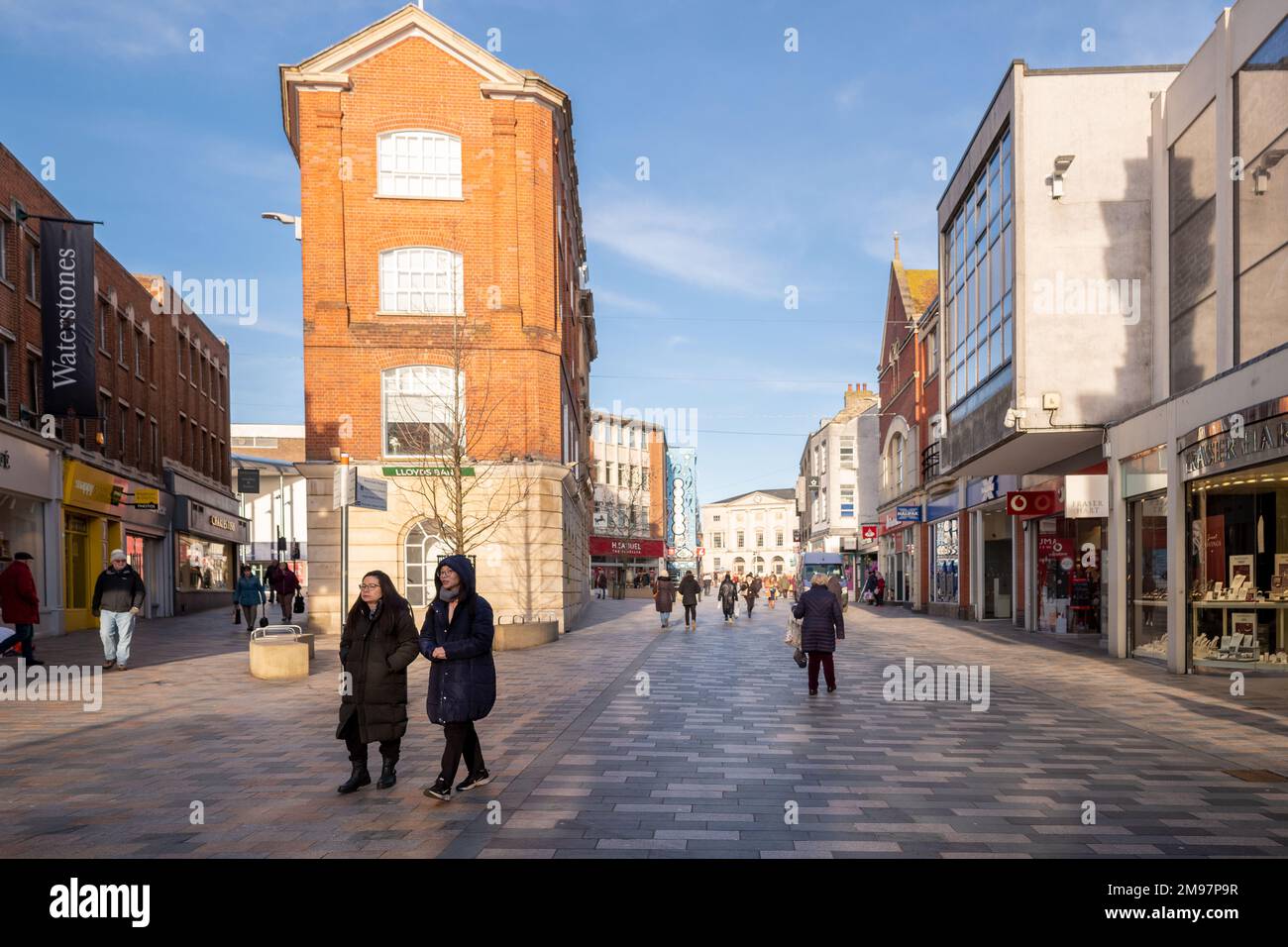 Chelmsford City Centre Stock Photo Alamy
