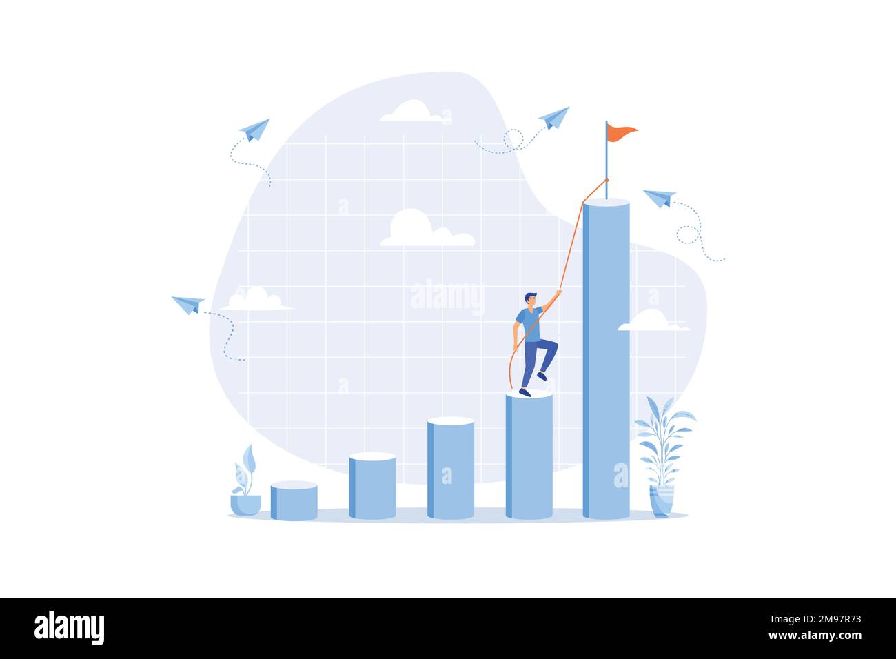 Effort to reach target or achieve success goal, ambition or