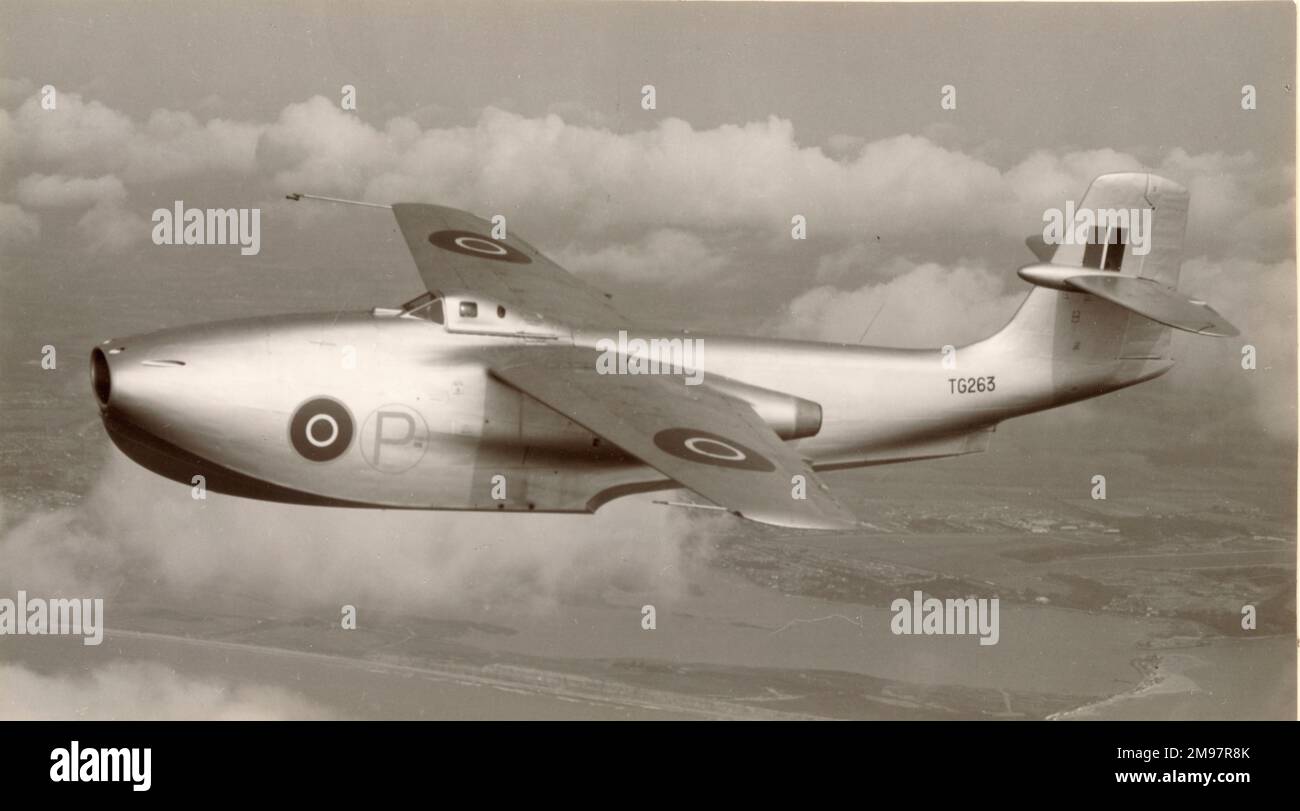 Saunders Roe Model The first prototype Saunders-Roe SR.A/1, TG263 Stock Photo - Alamy