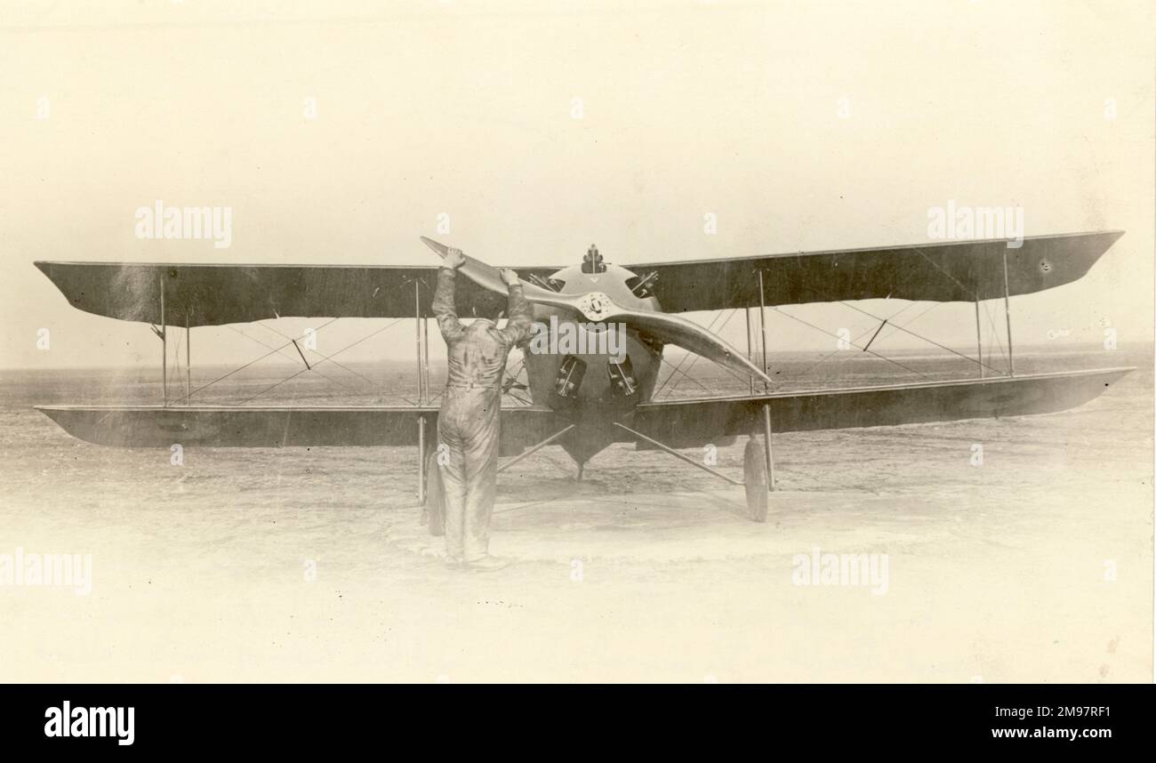 BAT Bantam I in original form with short-span ailerons. Stock Photo