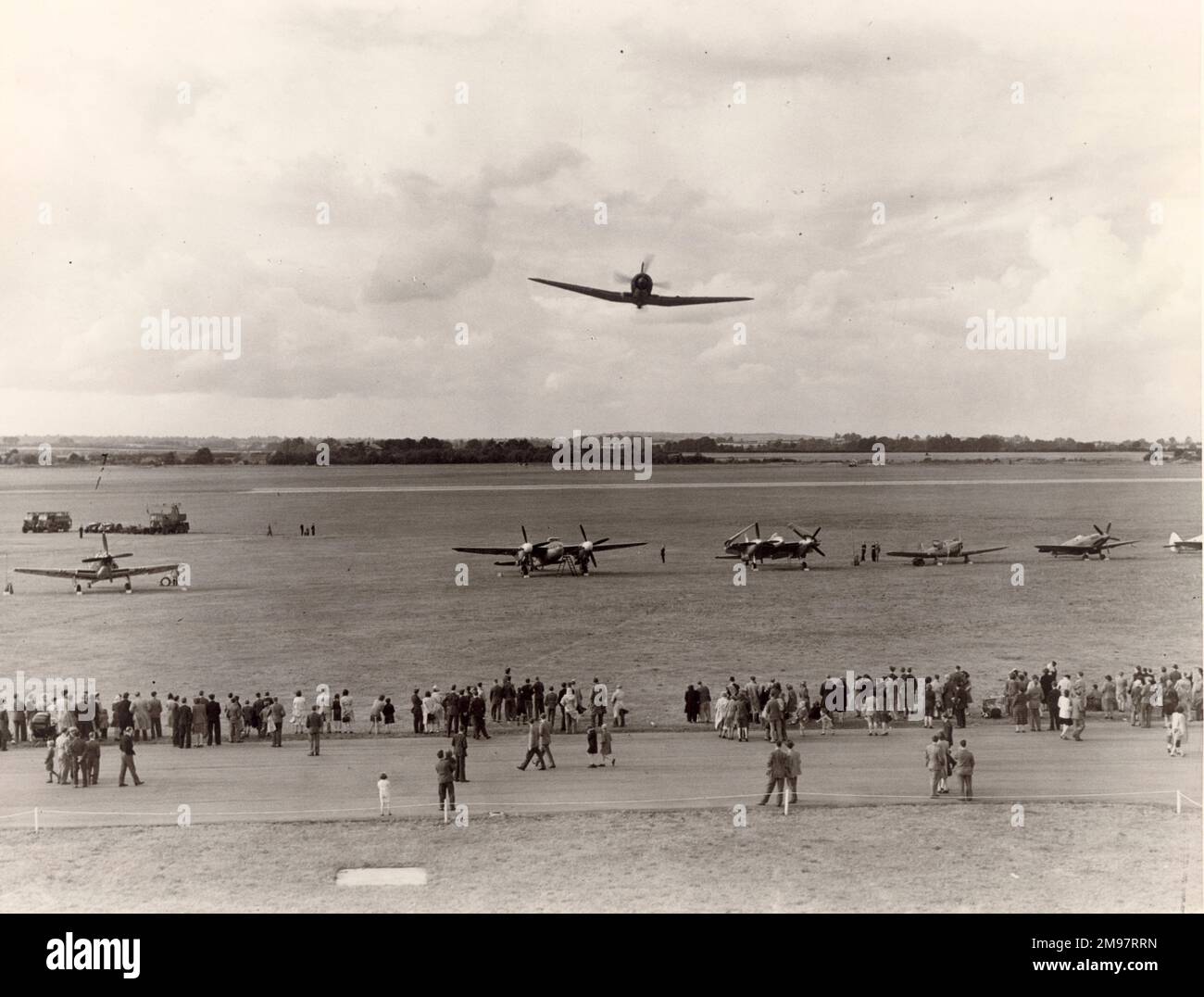 RAF air display at RAF Benson Stock Photo Alamy