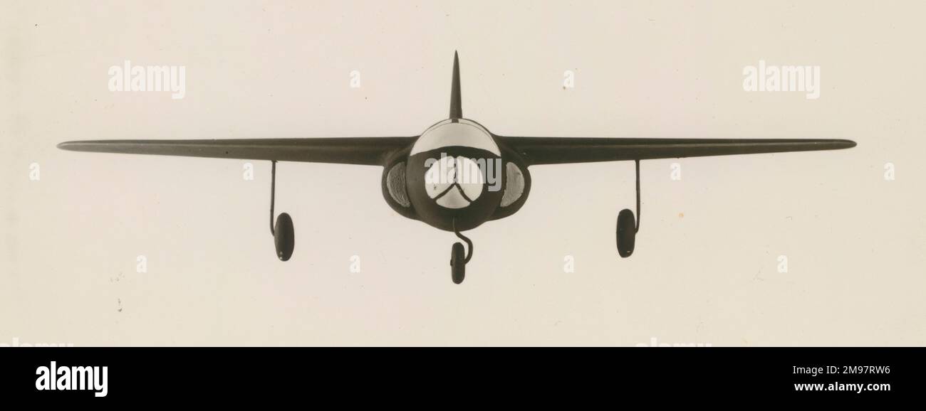 Westland jet fighter-bomber design by W.E.W. Petter, c.1944. Stock Photo