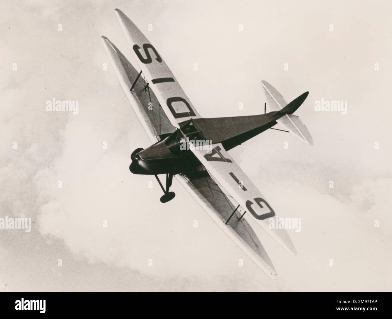 de Havilland DH87A Moth, GADIS, with original tapered wings