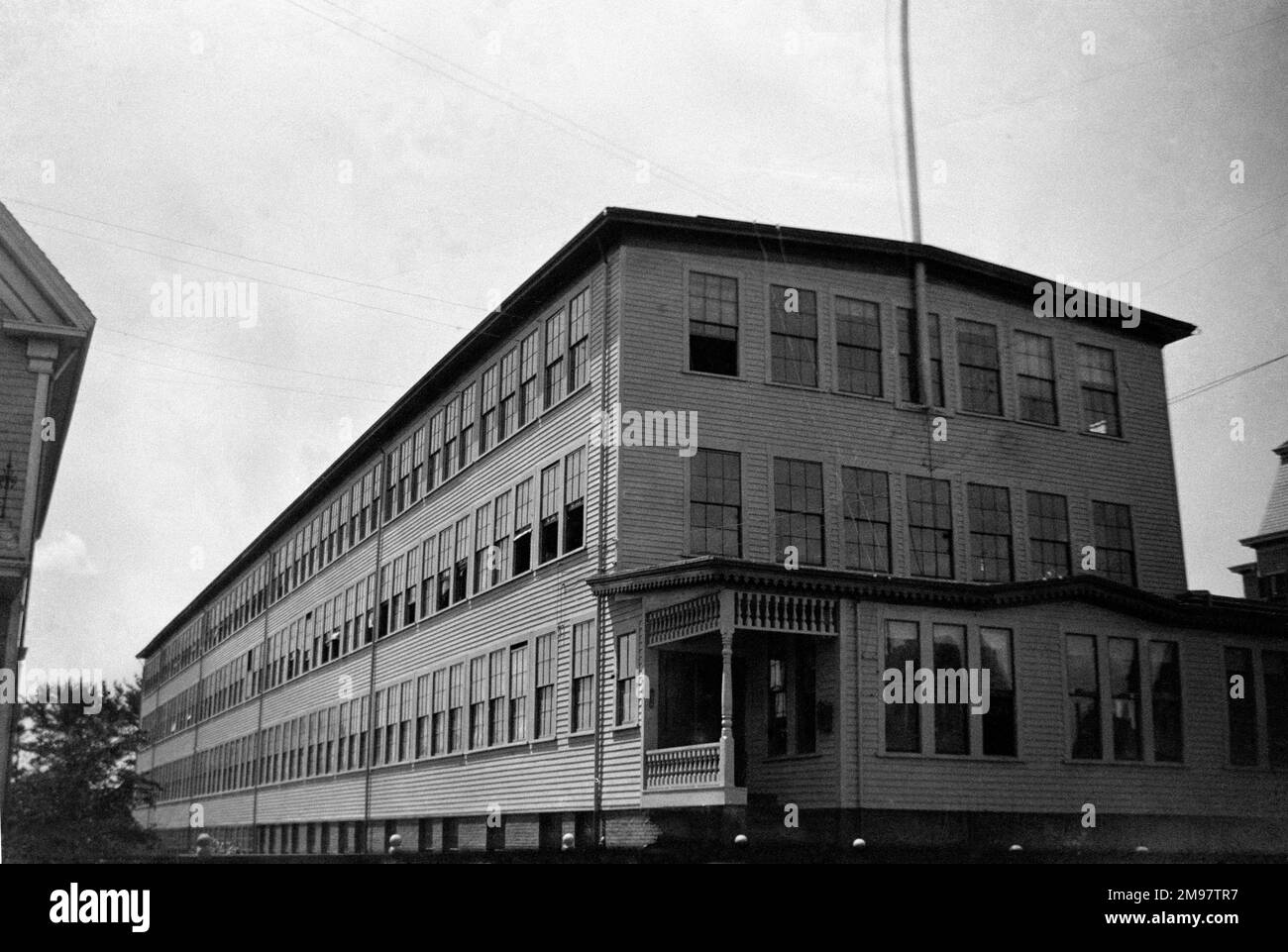 The Walker Whitman shoe factory was owned in partnership by William O