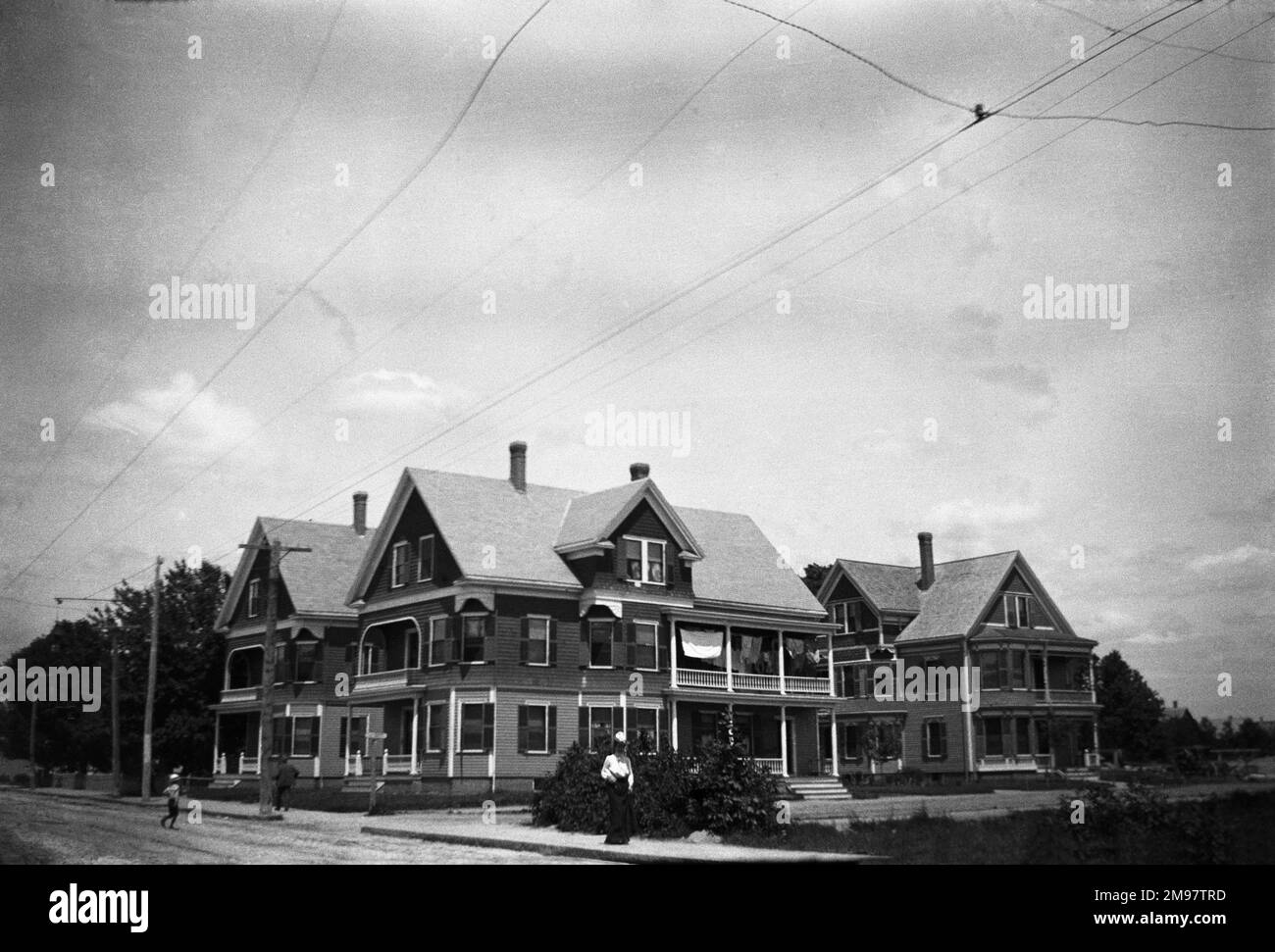 Middle class timber housing, Campello, Brooklyn. Middle class timber