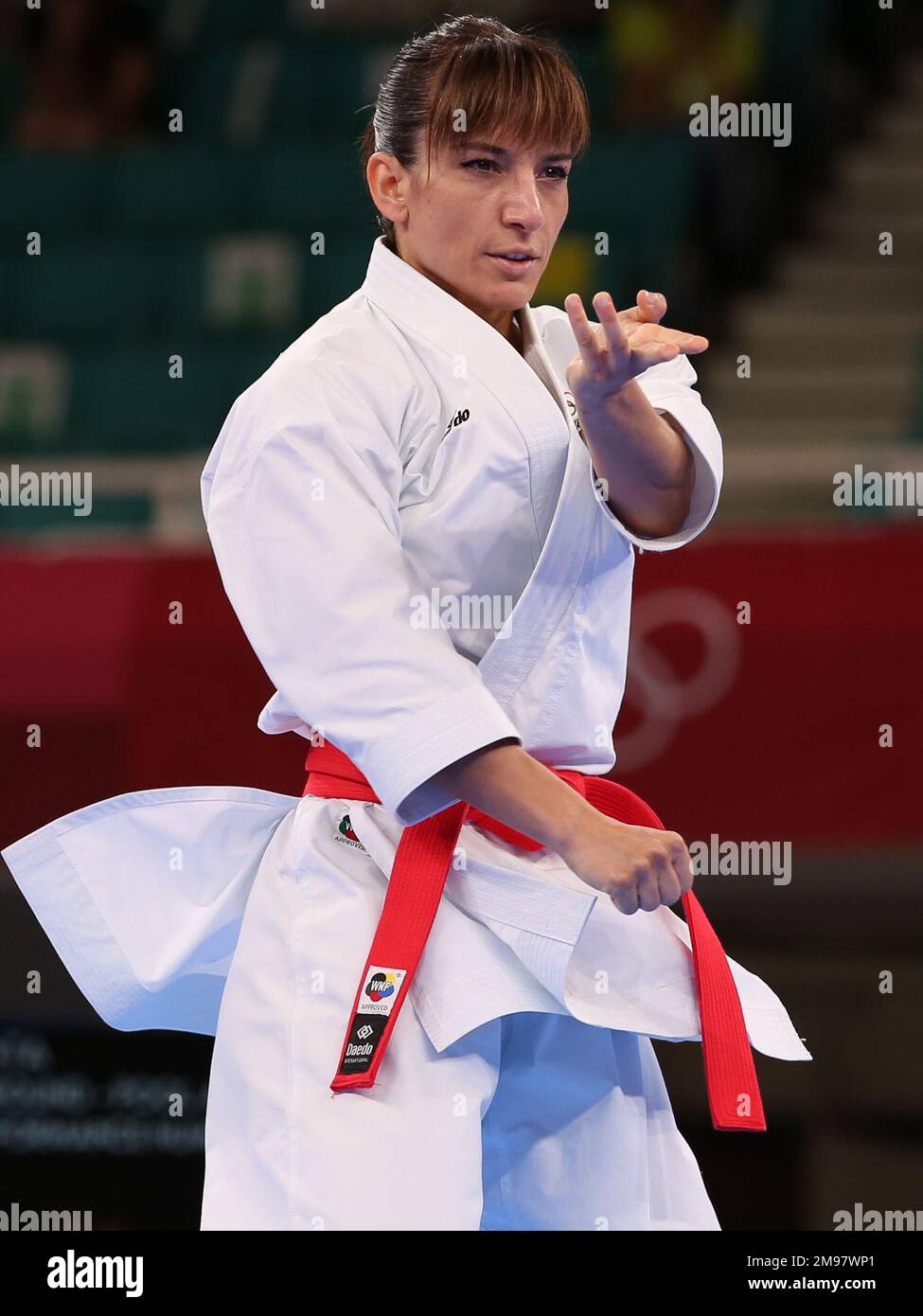 AUG 5, 2021 TOKYO, JAPAN Sandra SANCHEZ of Spain competes in the